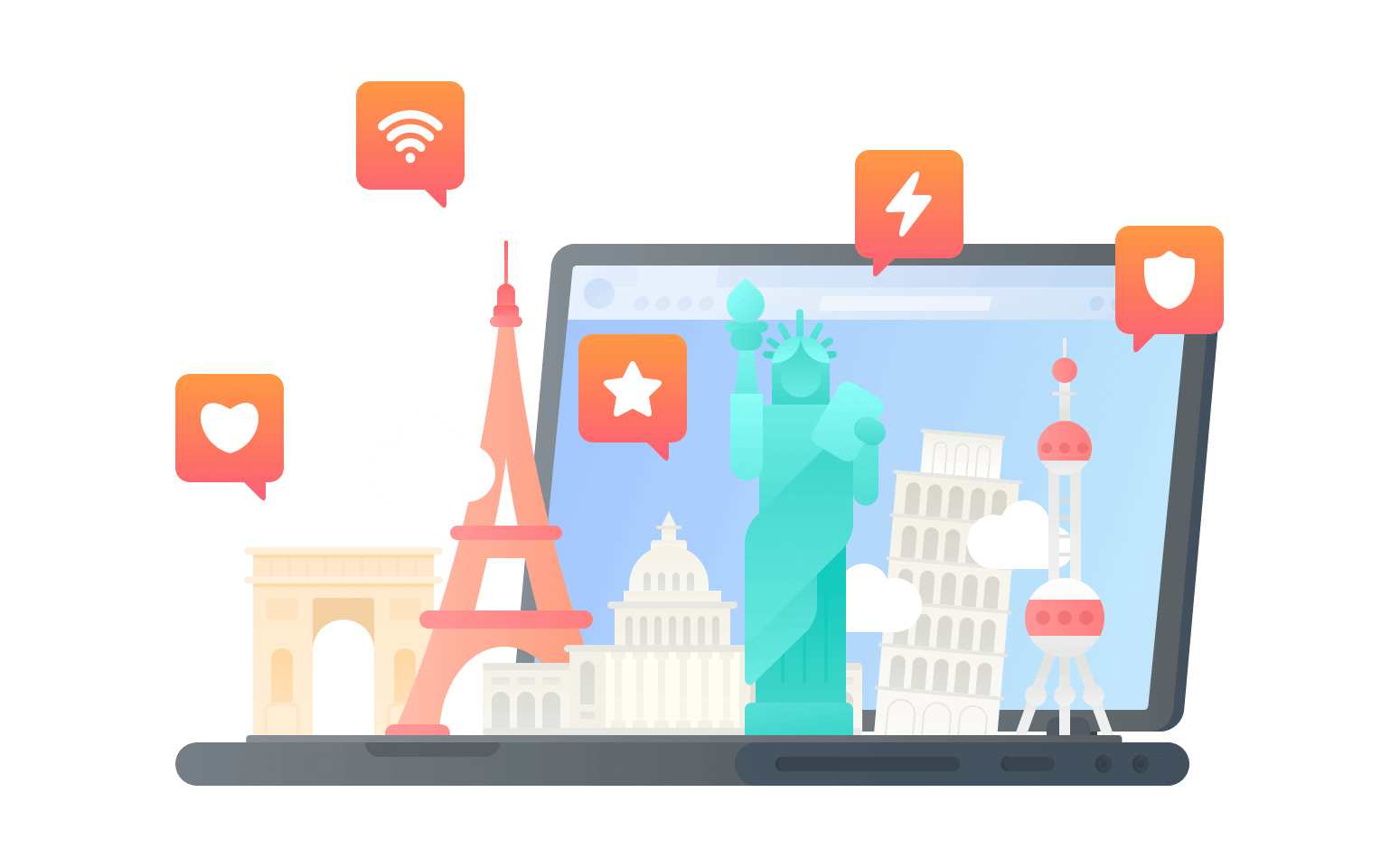 在南非连接到中国的软件 - 翻回VPN